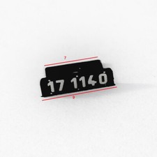 Targa 1140 per locomotiva a - per,