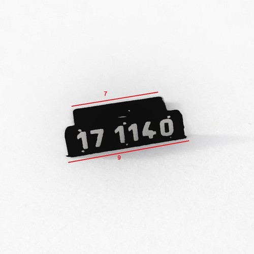 Targa 1140 per locomotiva a - 1140,