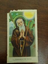 Santino 226. San Francesco di Paola. cm. 6X10,5