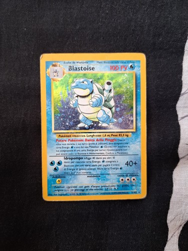 Blastoise 102 holo set - blastoise, base