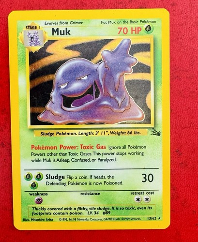 Lotto carte pokemon - lotto, muk