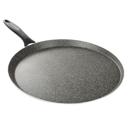 Piastra tonda liscia padella - tonda,