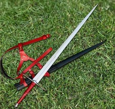 Spada lunga medievale forgiata