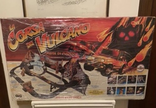 Corsa del vulcano pista di - del,