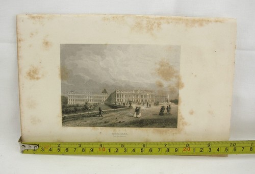 Stampa 800 versailles visto - versailles,