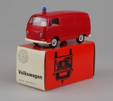 CURSOR promotional model 1:40 (166 732 00) Volkswagen van T2 Pompieri rosso
