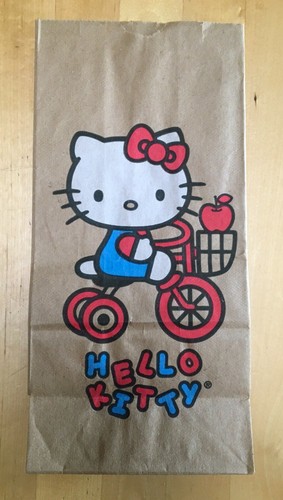 Borsa pranzo carta - , vintage