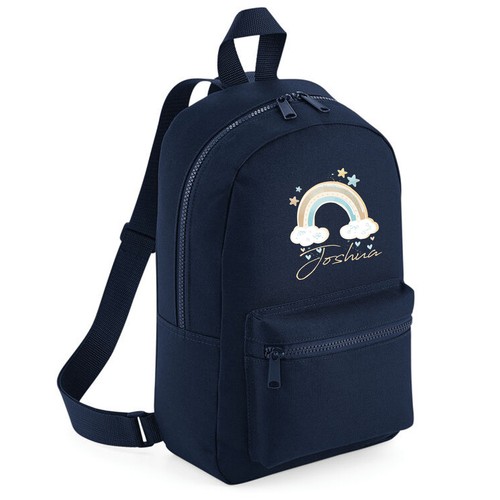 Mini zaino arcobaleno blu - zaino,
