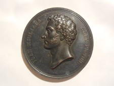 medaglia Giovanni Migliara pittore Alessandria 1829