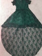 Abito da sera da cerimonia vestito lungo elegante matrimonio a pizzo 