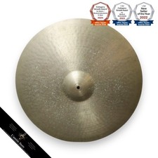 PAiSTe Vintage anni 70 FORMURA602 Medium Ride Cymbal 20 pollici. Peso campana...