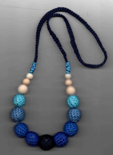 Collana fatta mano con - fatta, a