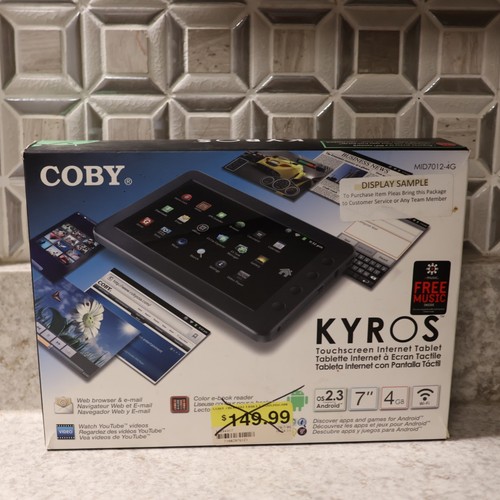 Coby kyros pollici - 7, 4