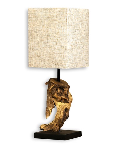 Lampada tavolo legno - in,