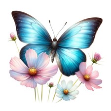 Fiori farfalla 9 x 9 cm