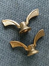 Galletti Bulloni a farfalla SOVA ruota anteriore Bici Corsa Sportiva d'epoca 