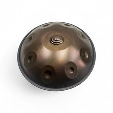 Lark Music Hand Pan Batteria Acciaio - D Minor 9 Note (D3 A Bb C D E F G A) - 440Hz