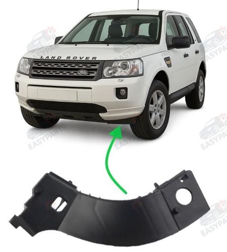 Staffa plastica nera paraurti - staffa,