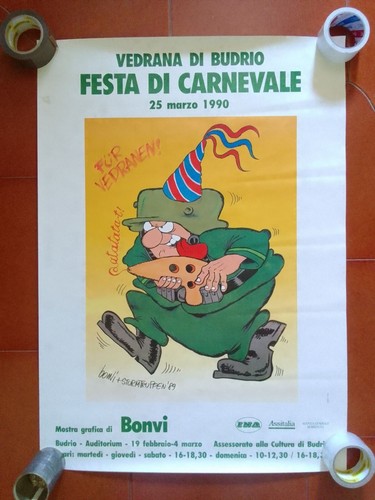 Bonvi poster manifesto - bonvi, poster/manifesto