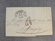 (LET286) LAC LETTRE  1837 De