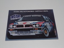 LANCIA DELTA WORLD RALLY CHAMPION 1987-88-89 BROCHURE DEPLIANT PROSPEKT (P31)