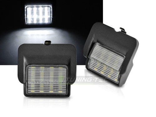 Coppia luci targa - polo, 6n
