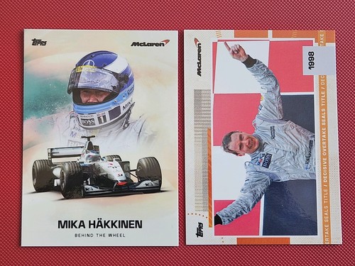 Mika hakkinen topps mclaren - topps,