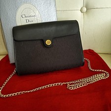 Scatola in ottime condizioni inclusa borsa a tracolla Christian Dior 2way catena