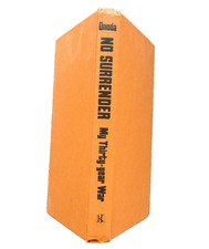 No Surrender My Thirty-Year War Hiroo Onoda 1974 1° Edizione WWII Giapponese Man