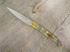 COLTELLO 24 CM SARDO SARDEGNA Pattadesa Pattada MANICO  CORNO BUE lama 11 cm