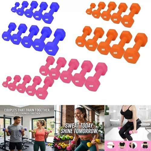 Set manubri neoprene ferro - set,