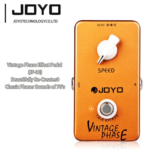 Joyo vintage phaser pedale - vintage,