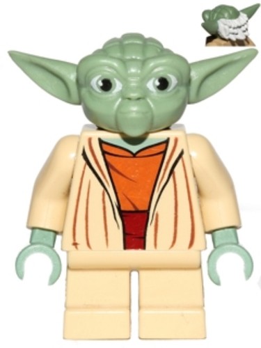 Lego minifig sw0685 yoda - -,