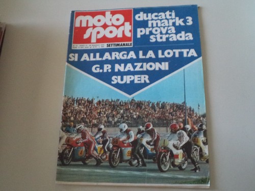Motosport 1974 prova - motosport, moto