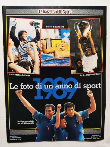 Gazzetta dello sport 1989 - sport,