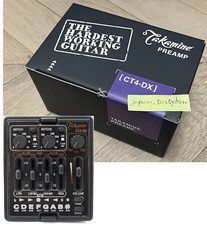 Takamine CT4-DX DMP Preamp Pickup per Chitarra Giappone NUOVO Nero