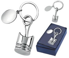 SET N.10 PORTACHIAVI BOMBONIERA Cm.7 LAUREA con PISTONE MOTORE con PIASTRA 7074