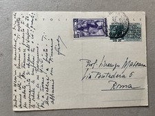 A) Intero postale Repubblica