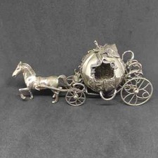 Carrozza in argento 800