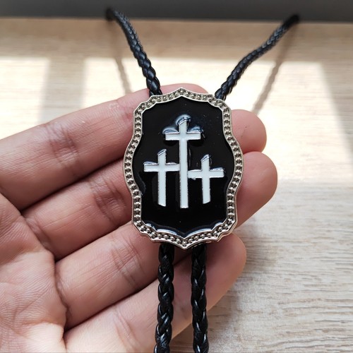 Cravatta grave cross bolo - cravatta,