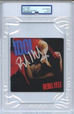 Billy Idol Signed Autographed
