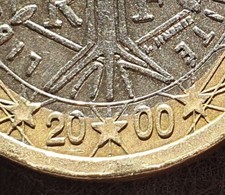 Euro francia 2000 evidenti - euro,