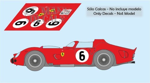 Decals ferrari 330 - tri, le