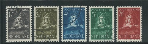Netherlands scott b139 b143 - netherlands, #