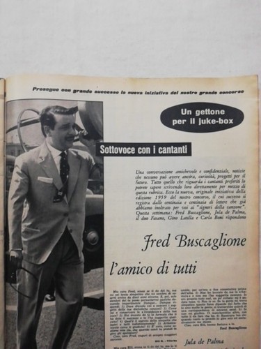 Fred buscaglione amico di - fred,