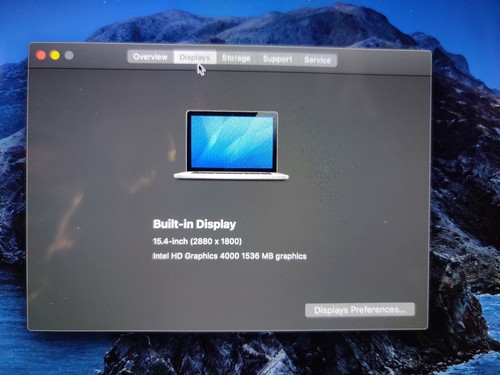 Apple macbook pro retina - apple, 15"