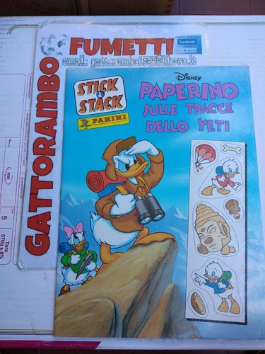 Stick stack paperino sulle - &,