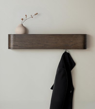 Appendiabiti Da Parete Legno 'Toke' | Design Moderno Con Ganci Murali Nascosti |