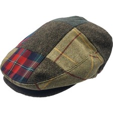 Cappellino piatto patchwork -