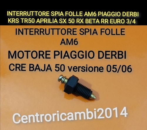 Interruttore spia folle am6 - interruttore,